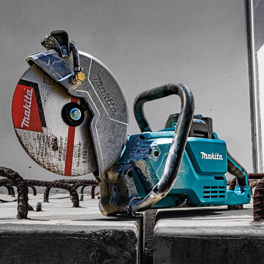 Makita 40V max XGT Brushless Cordless 9 Inch Power Cutter 5 Ah Kit with AFT Electric Brake GEC03T Acme Tools