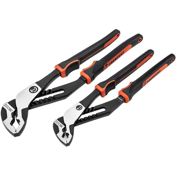 Crescent 2 Pc Z2 V-Jaw Tongue and Groove Pliers with K9 Jaws Set