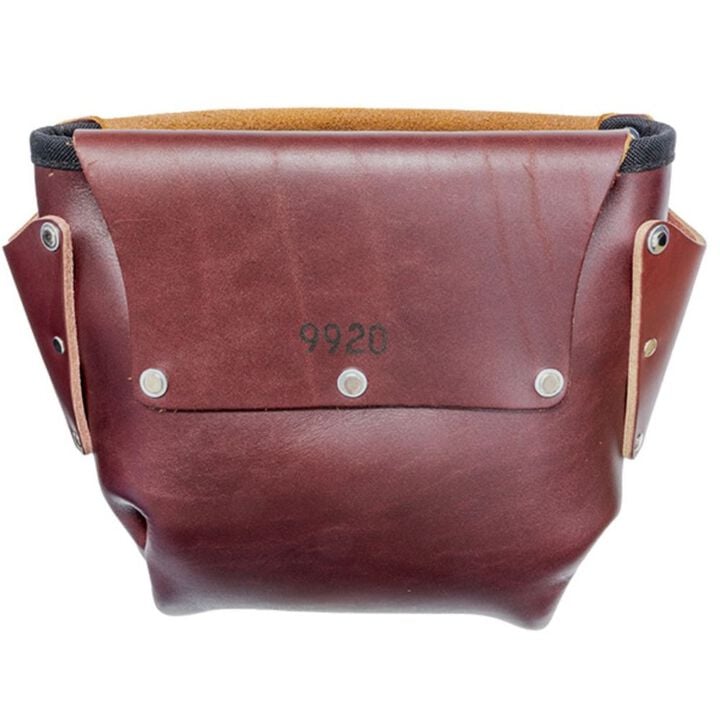 Occidental Leather Iron Workers OxyRed Leather Bolt Bag , large image number 4