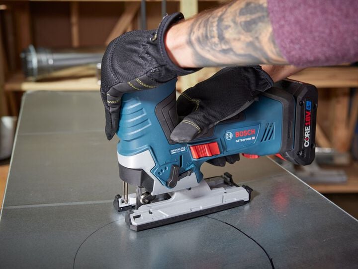 Bosch 18V Brushless Barrel-Grip Jig Saw (Bare Tool), Reconditioned, large image number 3