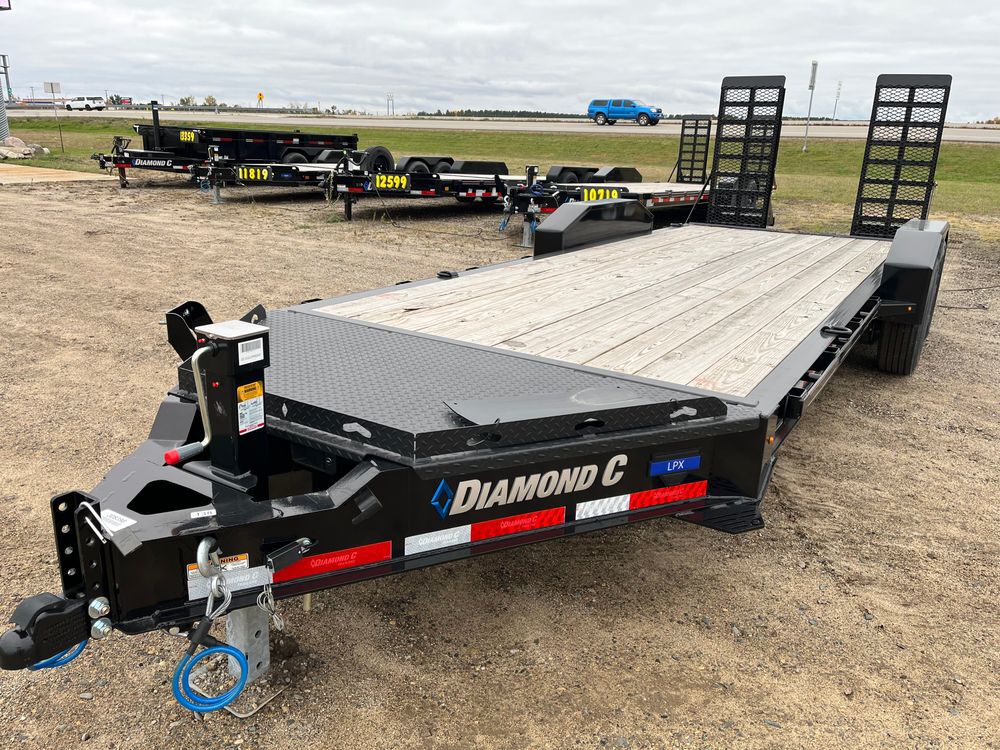 Diamond C LPX 20 Ft 14900 GVWR Low Profile Equipment Trailer, large image number 9