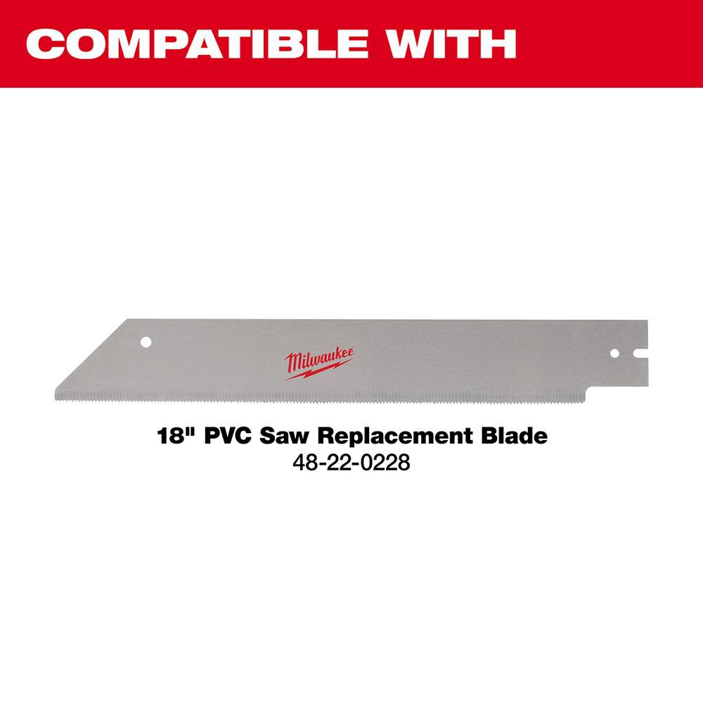 Milwaukee 18 in. PVC/ABS Saw, large image number 4