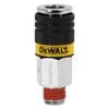 DEWALT 1/4 Inch MNPT Industrial Coupler, small image number 1