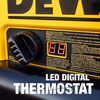 DEWALT 210000 BTU 6000 Sq Ft Area Forced Air Kerosene Heater, small image number 5