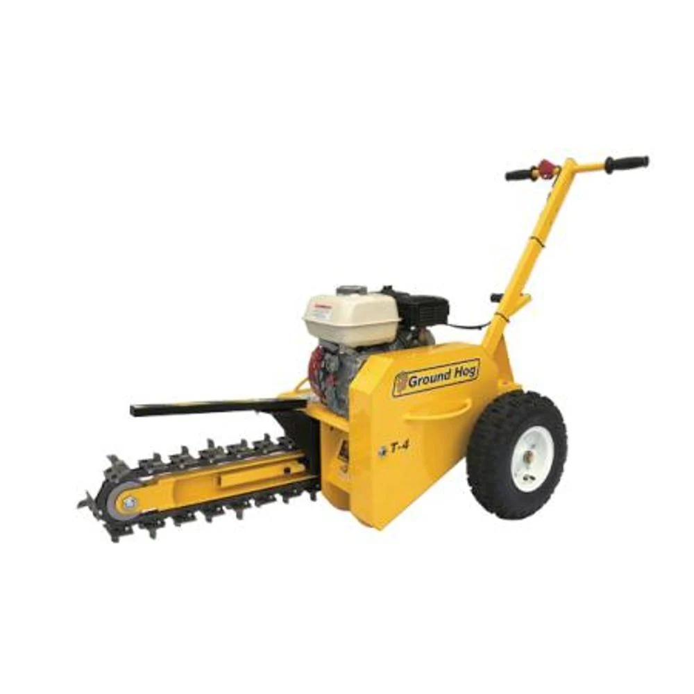 Ground Hog Mini Irrigation Trencher with Honda Engine & 18 Inch Bar, large image number 1