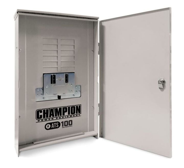 Champion Power Equipment 12500 Watt (12.5kW) Dual Fuel 50-State Air-Cooled Home Standby Generator with 100-Amp Automatic Transfer Switch, large image number 1