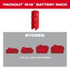 Milwaukee PACKOUT M18 Battery Rack, small image number 3
