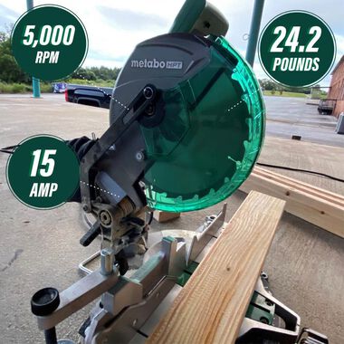 Metabo HPT 10in Compound Miter Saw, large image number 1
