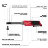 Milwaukee M12 Insider Extended Reach Ratchet (Bare Tool), 8 Piece Socket SAE Set Bundle, small