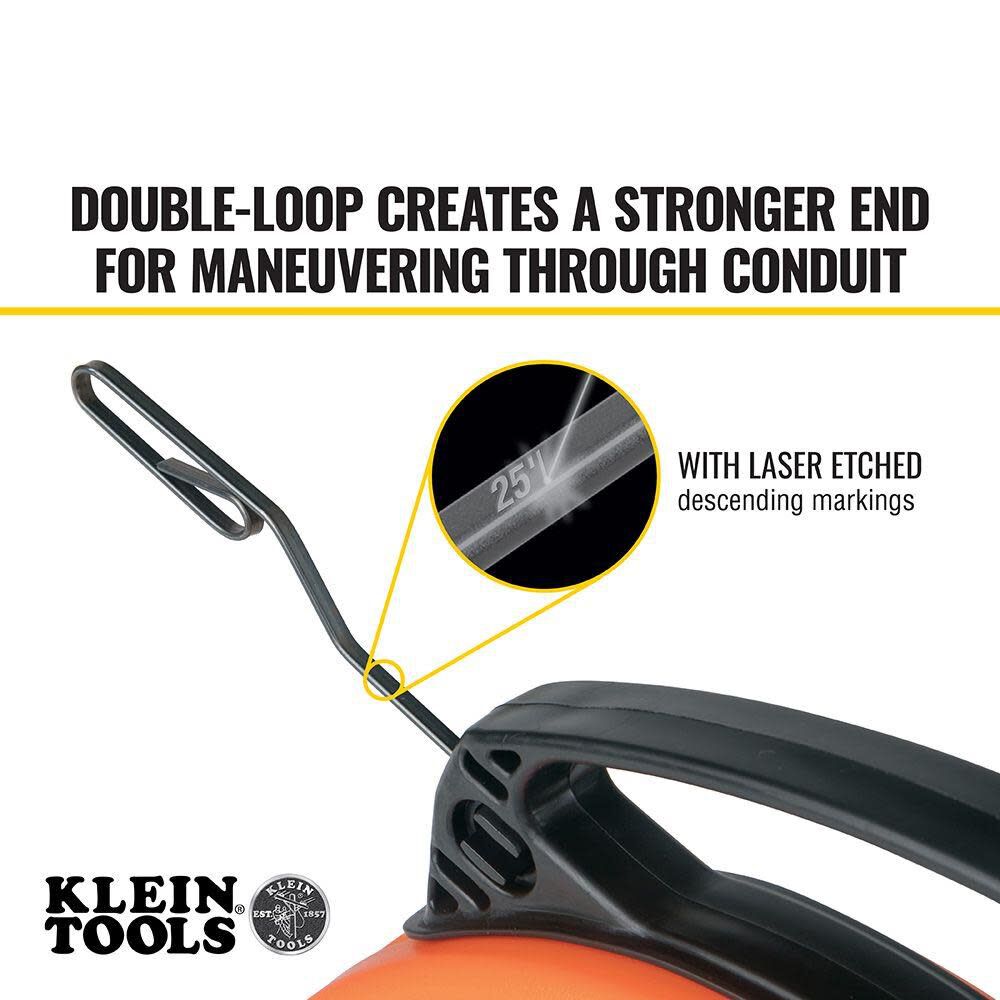 Klein Tools 50' Steel Fish Tape, large image number 4