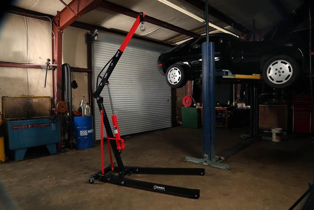 Sunex 2 Ton Folding Engine Crane with Dual Pump Pistons, large image number 6
