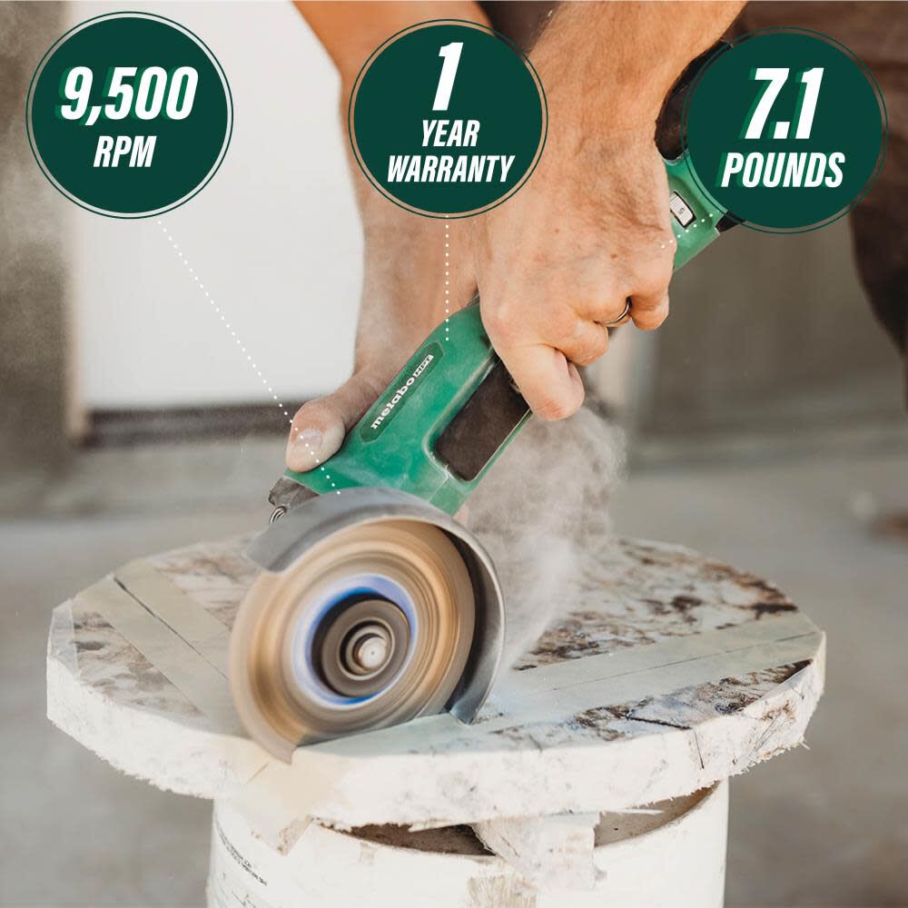 Metabo HPT Promotional Multivolt 36V Brushless 4 1/2in Grinder Paddle Switch (Bare Tool), large image number 3