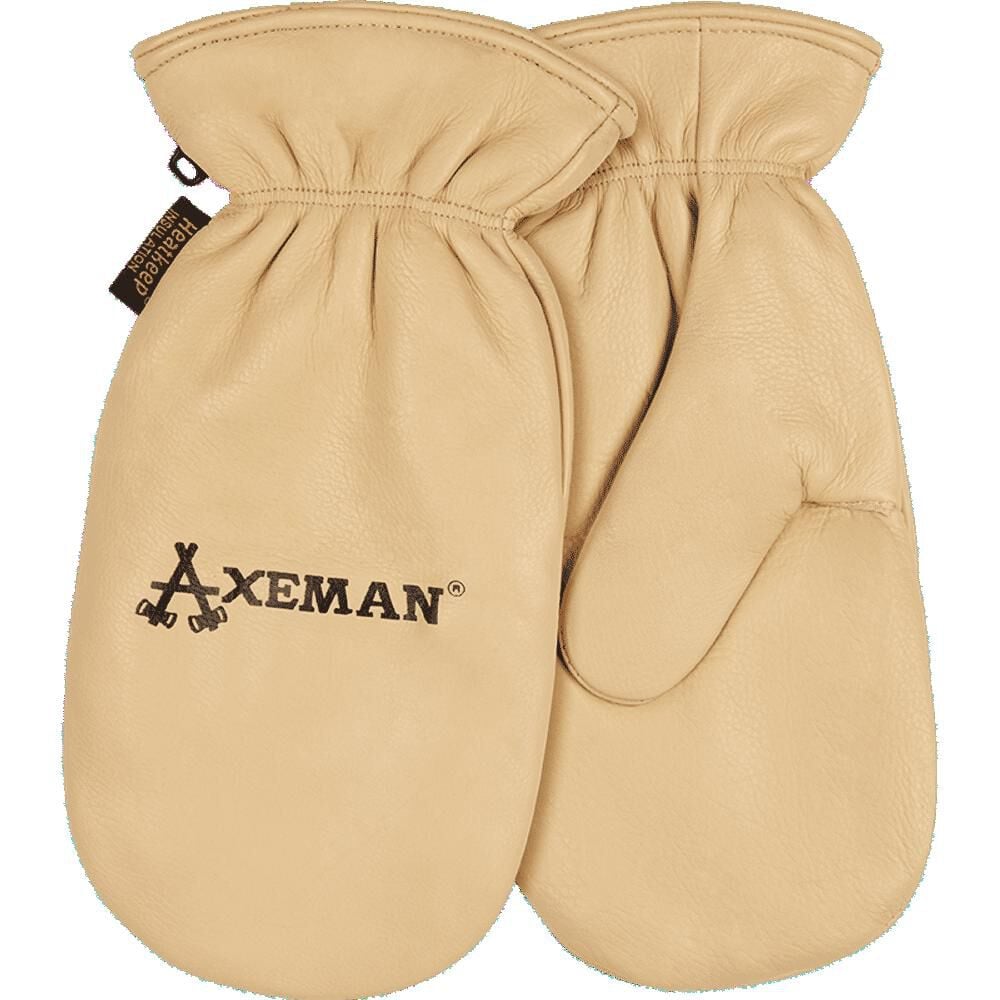 Kinco 1930-M Men's Axeman Lined Cowhide Mitten, Heat Keep Thermal Lining, Medium