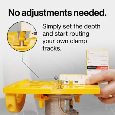 Micro Jig K2 Matchfit Fascette A Coda Di Rondine - Set Con Impugnatura Morbida