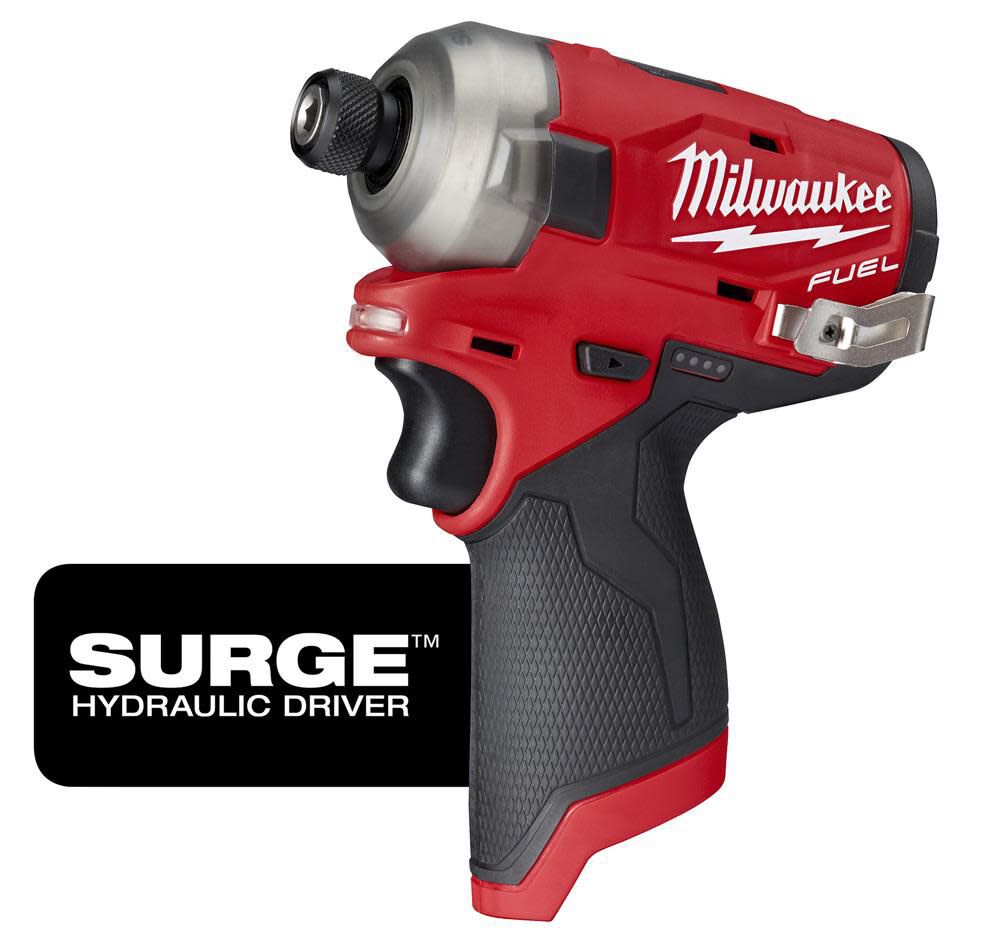 Milwaukee M12 Fuel Surge 1 4 In Hex Hydraulic Driver Bare Tool 2551 20 Sansujyuku sansujyuku.com