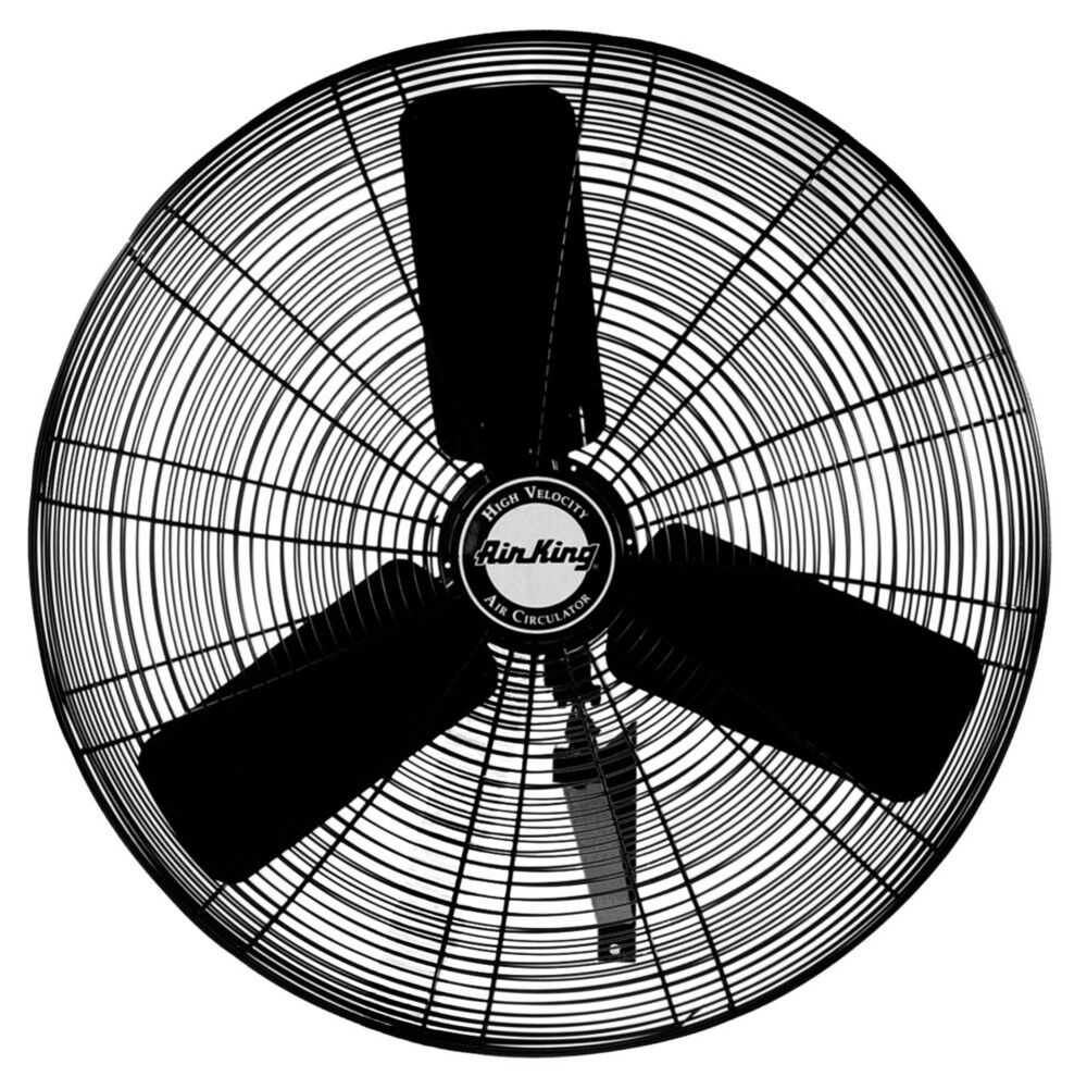 Air King 24in 1/4 HP Oscillating Wall Mount Fan – 9025
