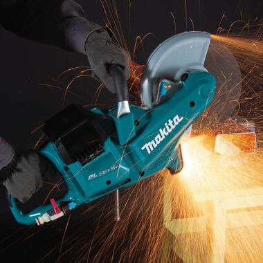 Makita 18V X2 (36V) LXT Lithium-Ion Brushless Cordless 9in Power Cutter Kit with AFT Electric Brake 4 Batteries (5.0 Ah), large image number 6