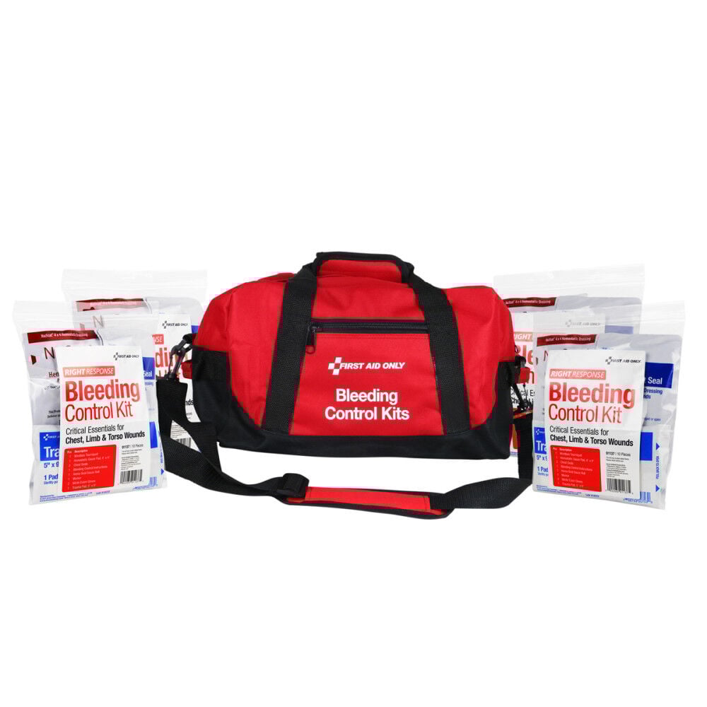First Aid Only Bleeding Control Multiple Victim Bag – 91346