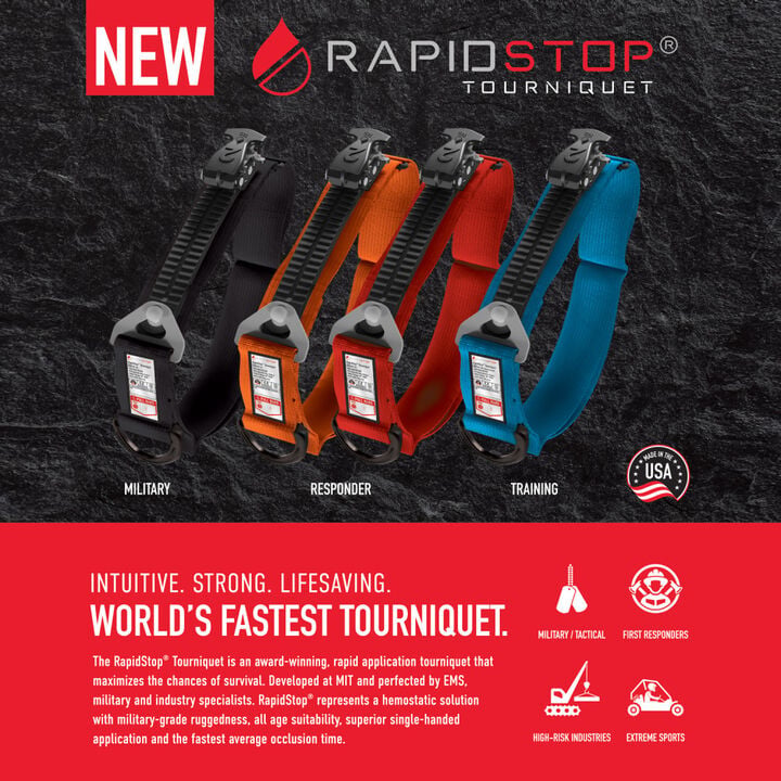 Aero Healthcare RAPIDSTOP Black Tourniquet, large image number 1