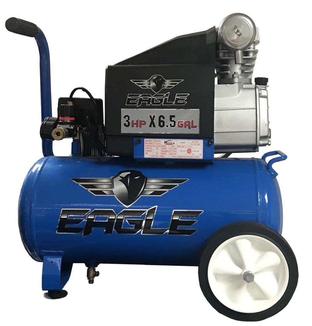 Eagle Compressor 6.5 Gallon Portable Electric Air Compressor, large image number 1