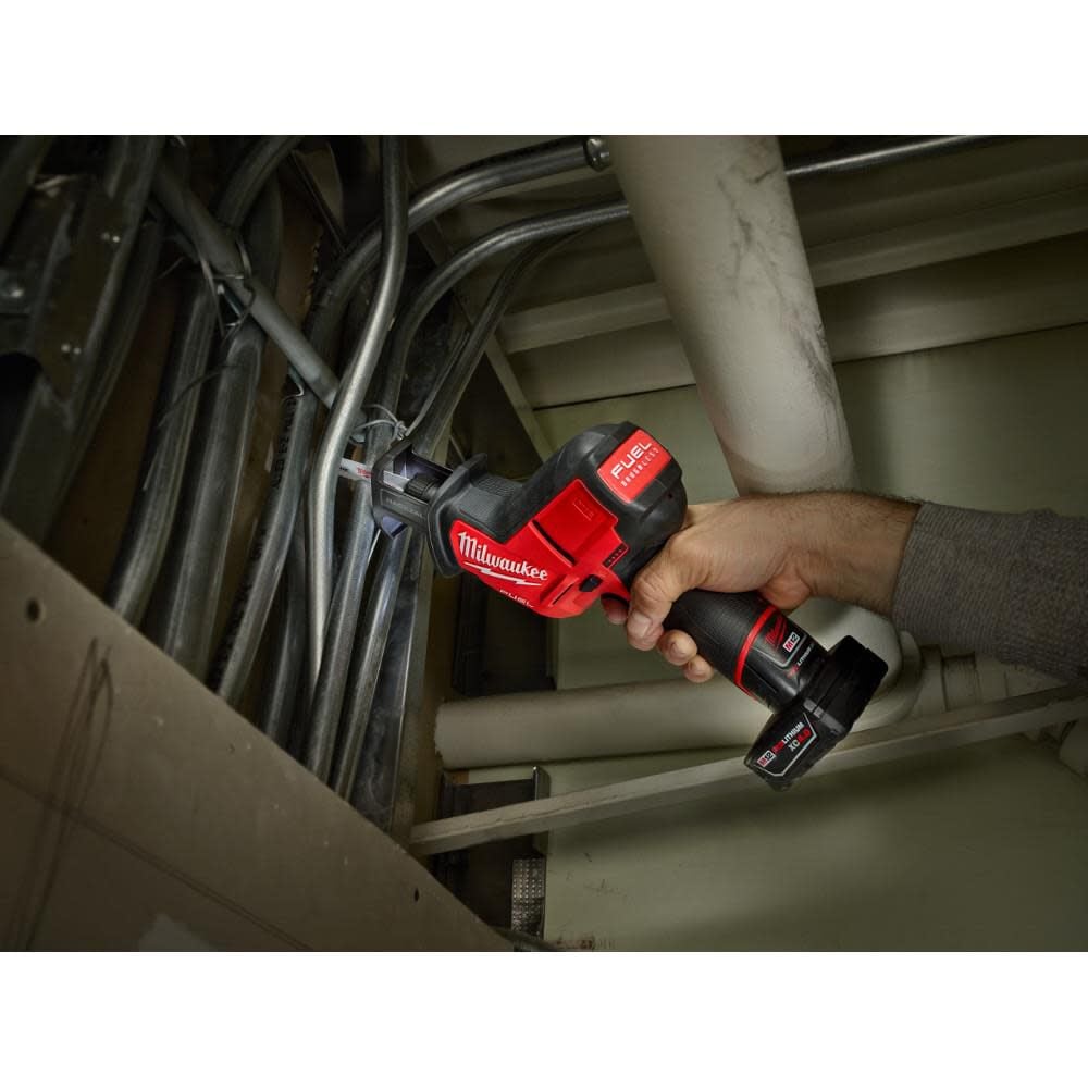 Milwaukee M12 Fuel Hackzall Reciprocating Saw Kit 2520 21xc - Image 16