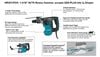 Makita Rotary Hammer 1 3/16'' accepts SDS PLUS bits L Shape, small image number 2