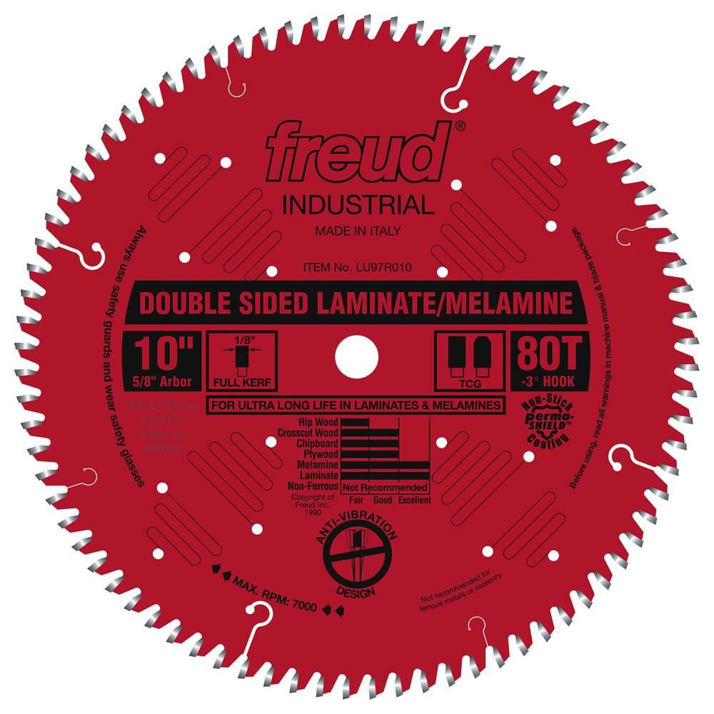 Freud 10in Blade for Double Sided Laminate/Melamine, large image number 1