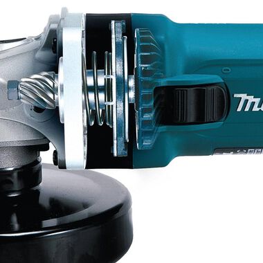 Makita 4-1/2 in. SJSII High-Power Angle Grinder, large image number 4