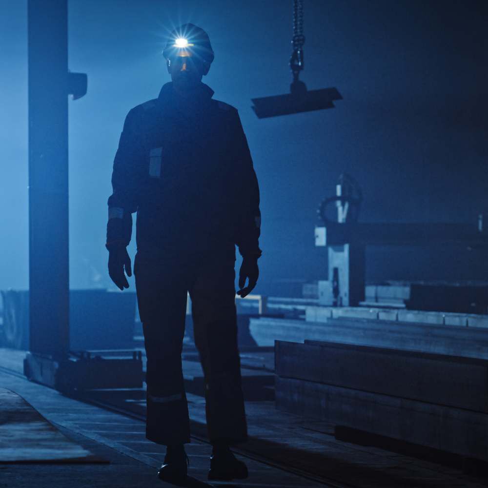 Police Security RYDER 500 Lumens 3 AAA Alkaline Battery Powered Headlamp, large image number 4