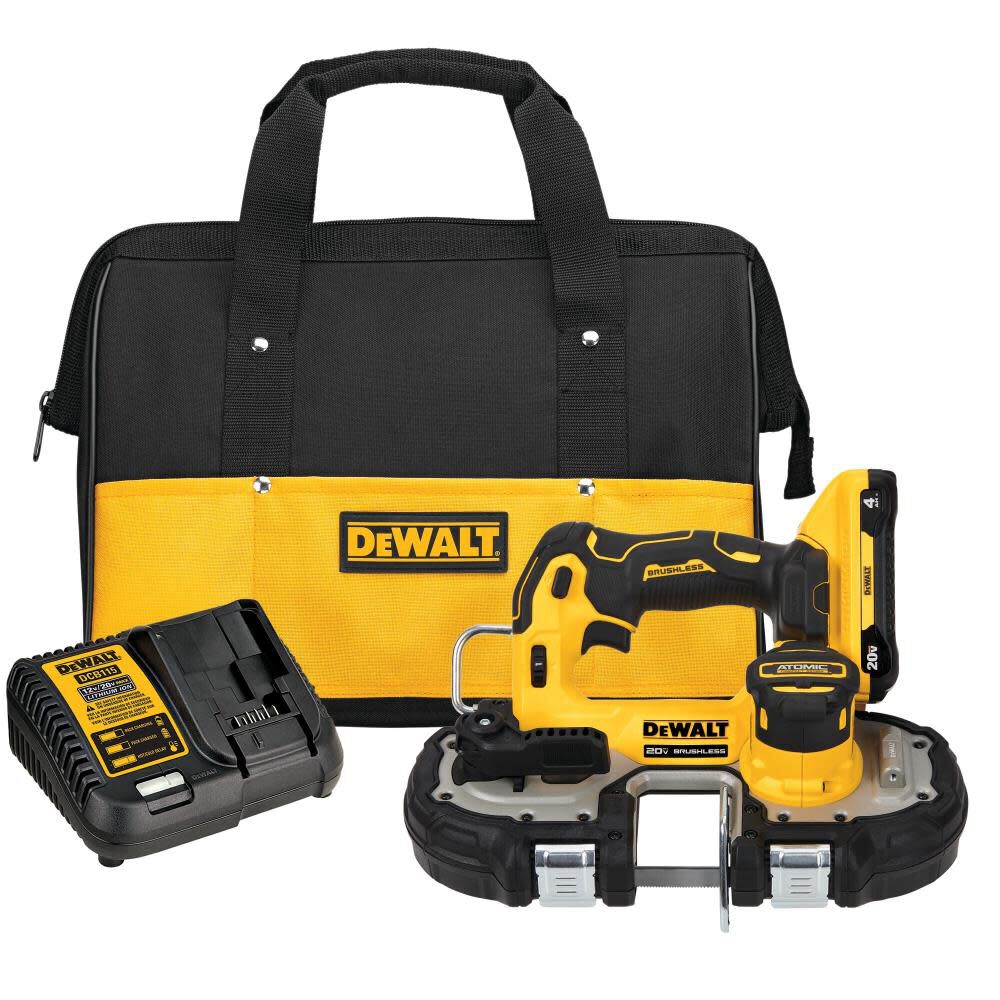 DEWALT Promotional ATOMIC 20V MAX Compact Bandsaw Brushless Cordless 1 3/4in Kit, large image number 1
