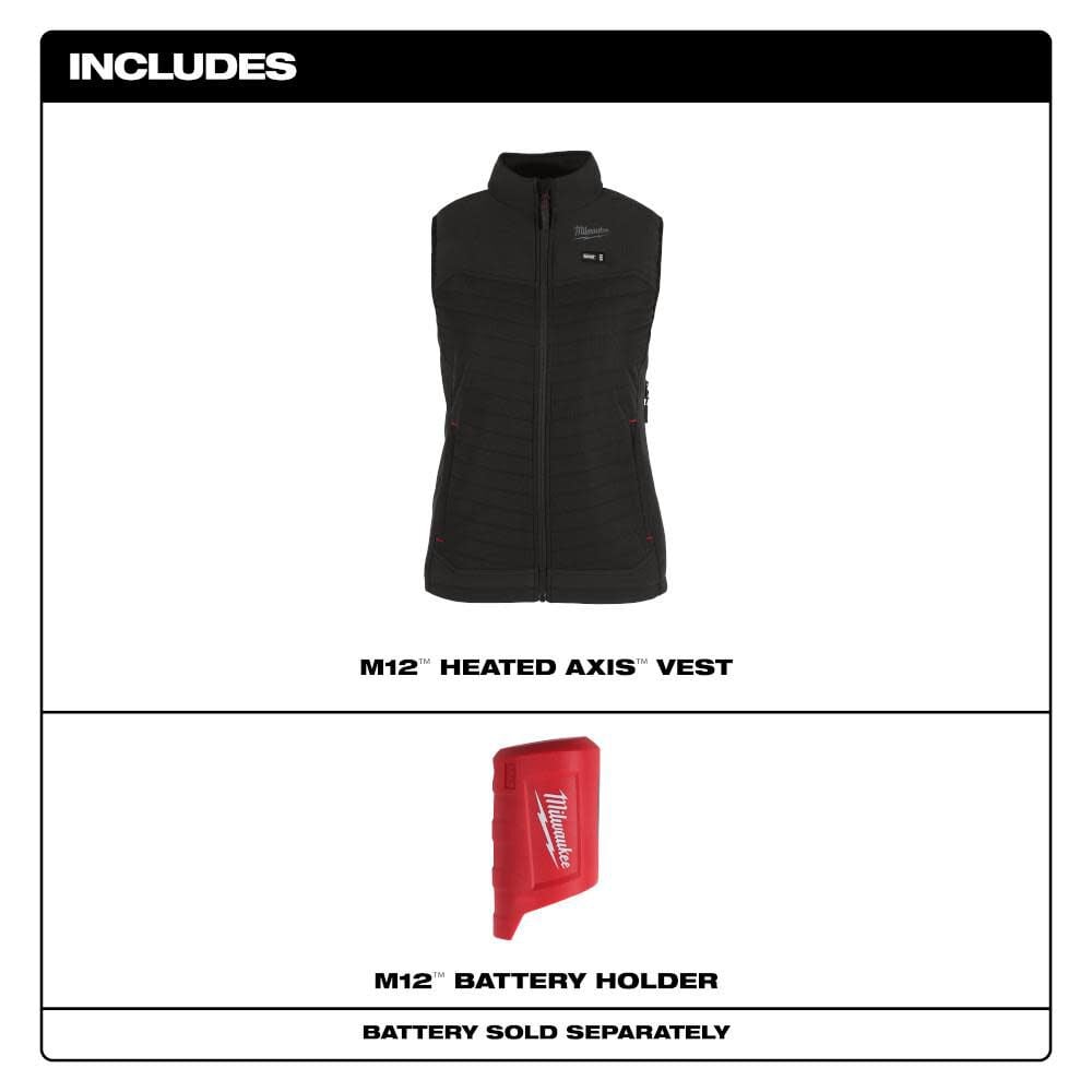 Milwaukee M12 Women's Heated AXIS Vest, large image number 4