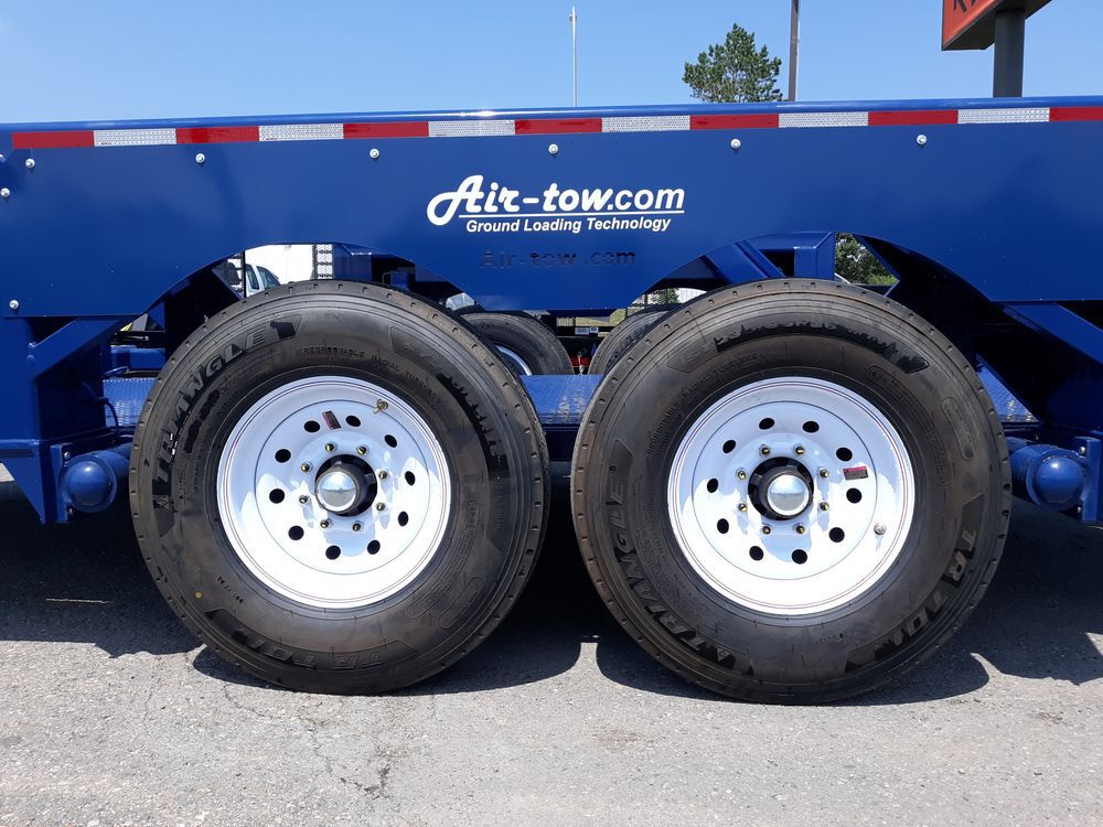 Air-Tow Trailers 14 Ft. Drop Deck Flatbed Trailer 75 Inch Deck Width - 12000# Capacity, large image number 11