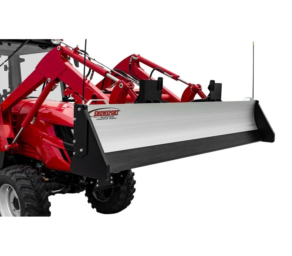 SNOWSPORT Pro 72 Inch Corrosion-Resistant Utility Snow Blade with Quick Attach Brackets, large image number 1