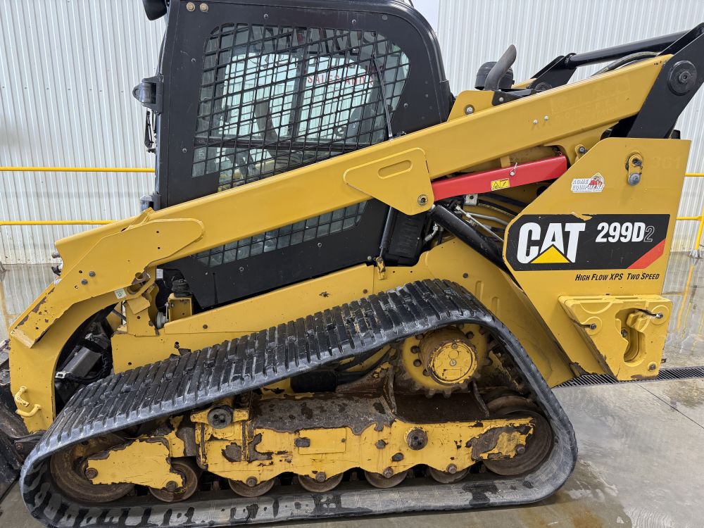 Caterpillar Diesel Powered 299D2 Compact Tracked Skid Steer Loader Used 2019, large image number 6
