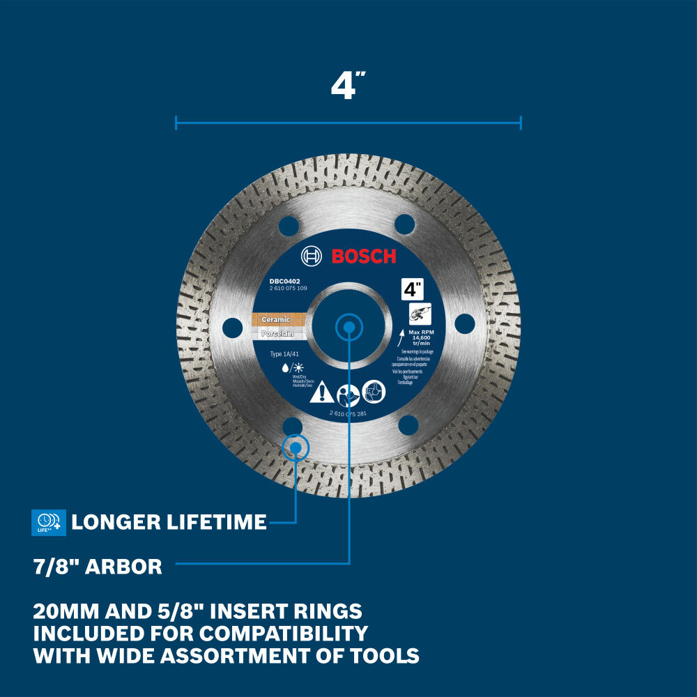 Bosch 4 Inch Continuous Rim Blade, large image number 10