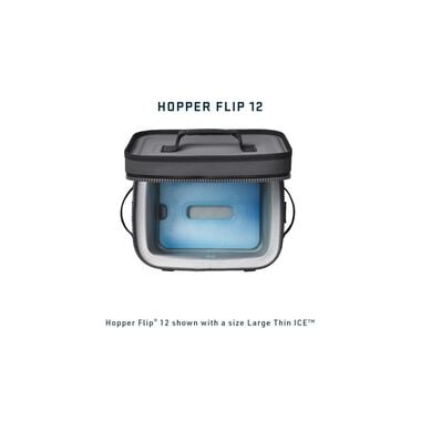 Yeti Hopper Flip 12 Soft Cooler Charcoal, large image number 4