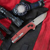 SOG Terminus XR G10 Folding Knife Crimson Red, small image number 4