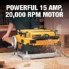 DEWALT Thickness Planer 13in Three Knife 2 Speed with Mobile Stand Bundle, small image number 5