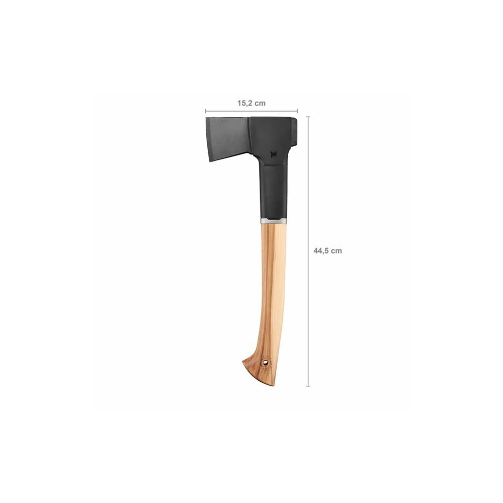 Fiskars Hickory Wood Handle 17in Norden N10 Chopping Axe, large image number 5