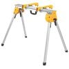 DEWALT 12 Inch 15 Amp Dual Bevel Compound Miter Saw with Heavy-Duty Work Stand and Mounting Brackets Bundle, small image number 2