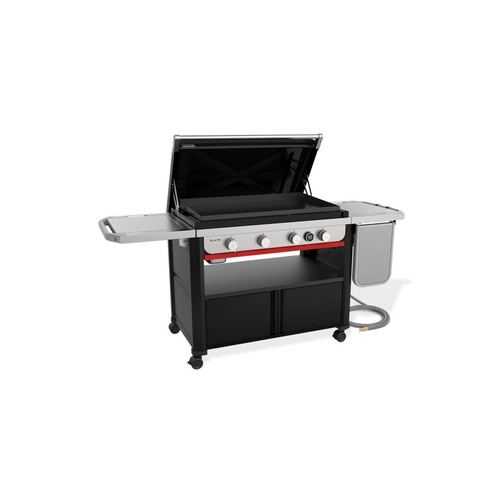 Weber Slate 36 Inch 48000 BTU Rust-Resistant Carbon Steel Natural Gas Griddle, large image number 5