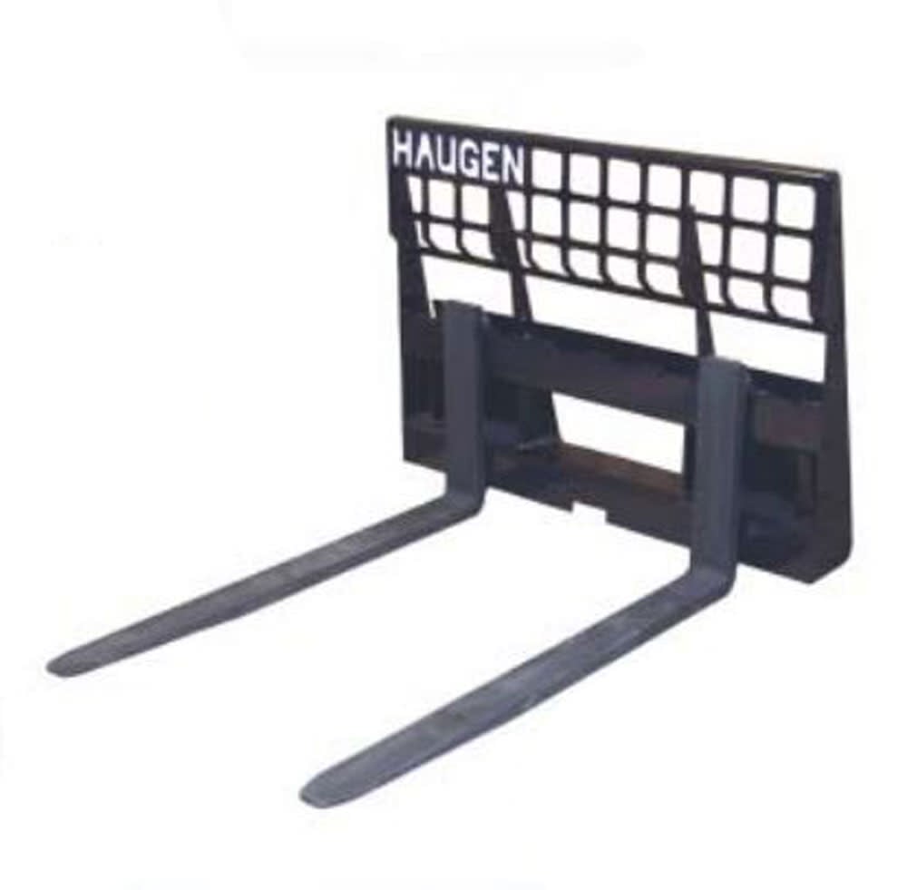 Marv Haugen 60 in Rail Style Pallet Fork For Skid-Steer Loaders 6000 lbs Capacity – MHPF 60-10