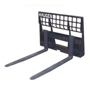 Marv Haugen 60 in Rail Style Pallet Fork For Skid-Steer Loaders 6000 lbs Capacity