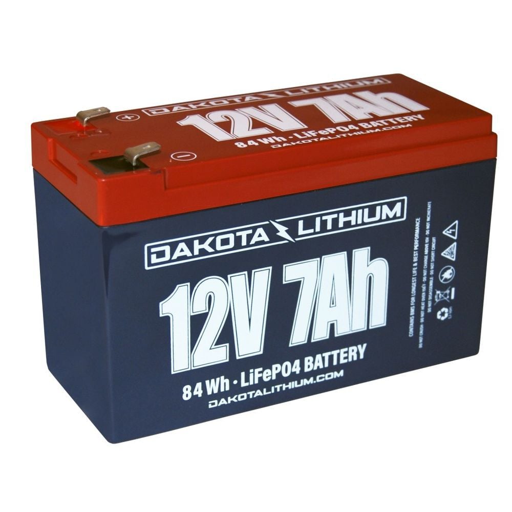 Dakota Lithium Battery 12V 7Ah LifePO4, large image number 1
