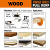 CMT 8-1/2 In x 60 x 5/8 In Industrial Sliding Compound Miter & Radial Blade, small image number 2