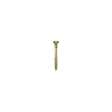 Grabber Construction Products #8 x2 in. Flat Head Collated Zinc Yellow Sub Floor Screw, large image number 1