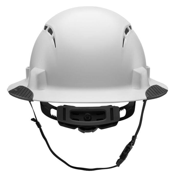 Lift Safety IDAX Vented Full Brim White Hard Hat, large image number 1