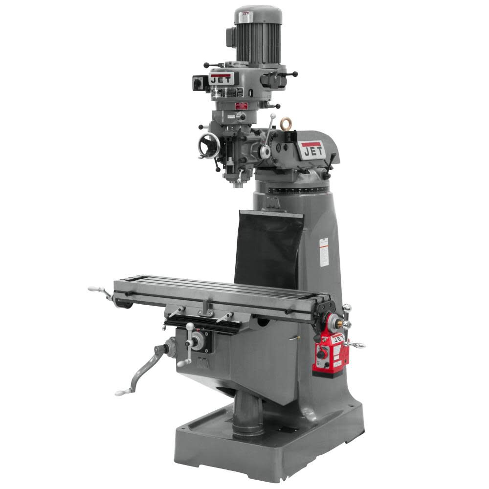 JET JTM-1 Mill with X-Axis Powerfeed - JT9-690019