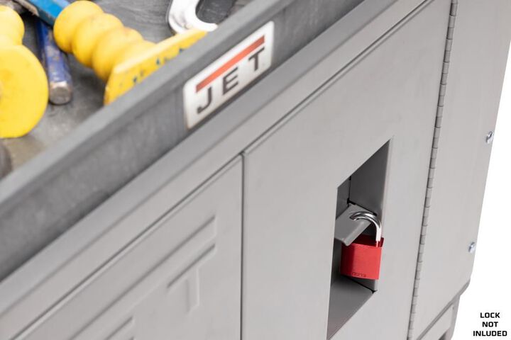 JET PUC-3725 Resin Cart with LOCK-N-LOAD Security System Kit, large image number 3