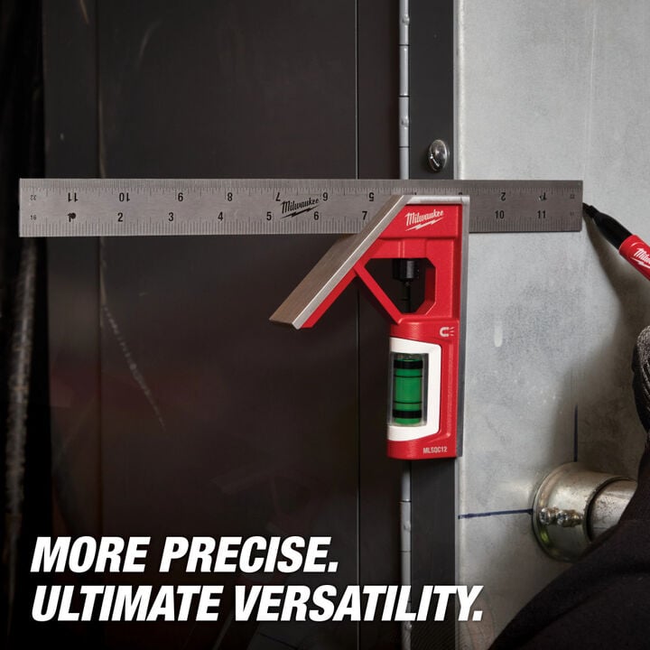Milwaukee 300mm Magnetic Combination Square, large image number 2